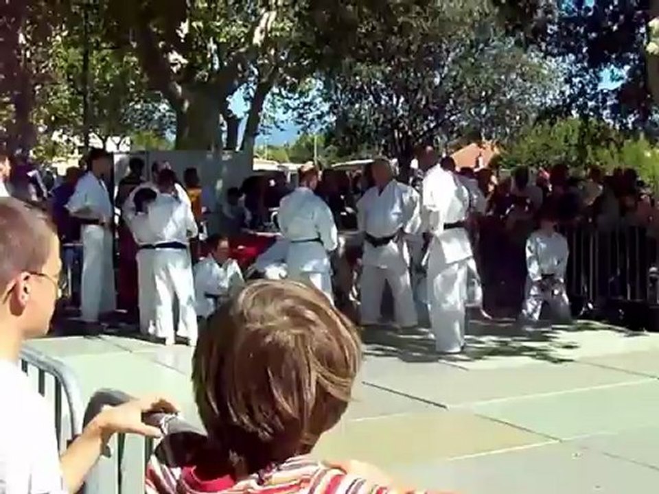 Karaté Club du Comtat Démonstrations 2012 Forum des Associations