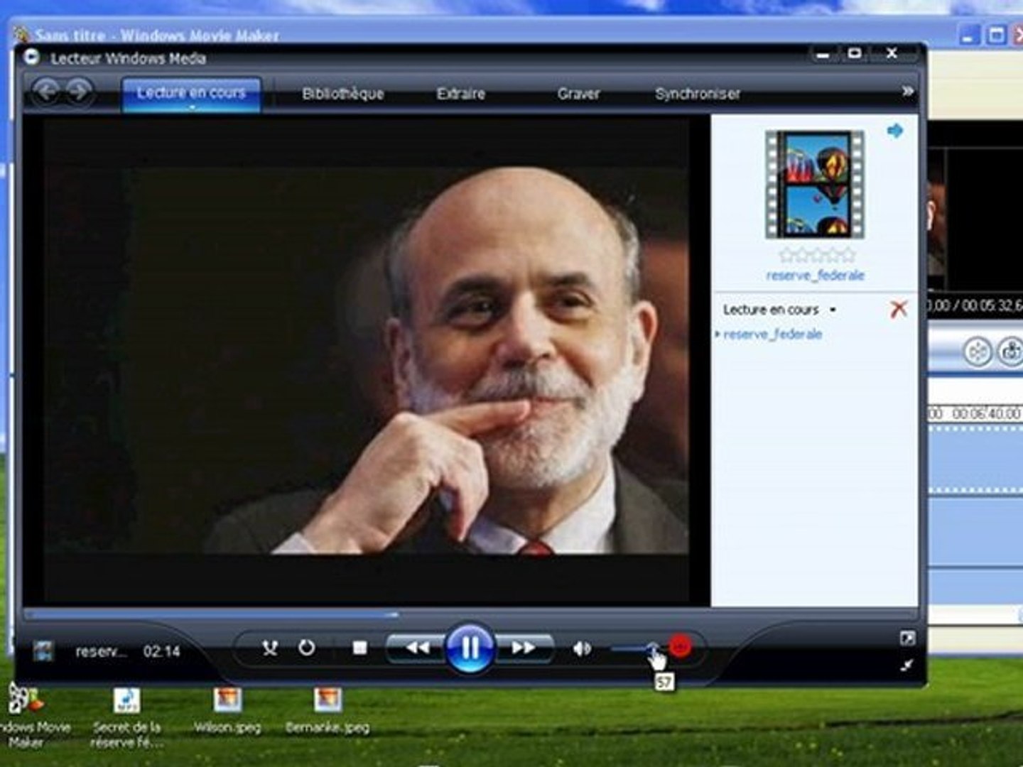 Tutoriel Windows Movie Maker : créer une vidéo à partir d'images et d'un fichier  mp3 - Vidéo Dailymotion
