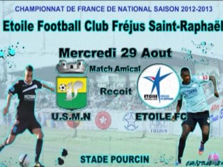 U17 DHR - U.S.M.N - ETOILE FC  - MATCH AMICAL (Test Caméra Manuel)