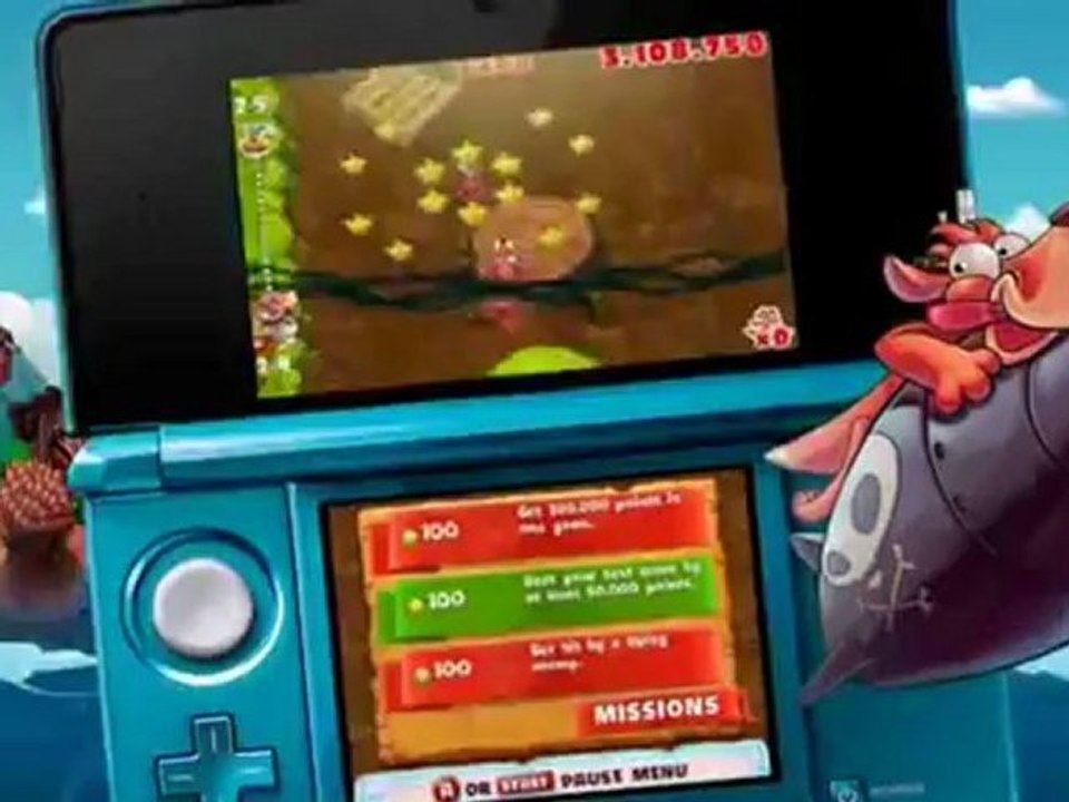 Crazy Kangaroo (3DS) - Bande Annonce