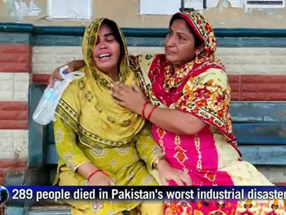 Pakistan files murder case over factory fire