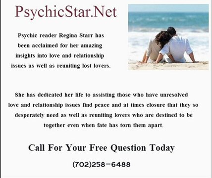 Free Psychic Get a Free Sample Psychic Question Today Call Psychic Regina star