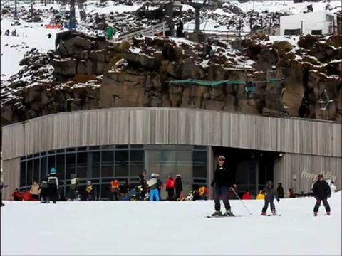 les tahitiens font du ski