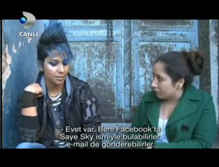 Disko Kralı - İran'lı kadın Rapci - Saye Sky