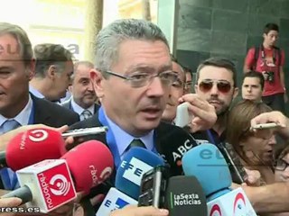 Gallardón: "Acatamos la decisión"