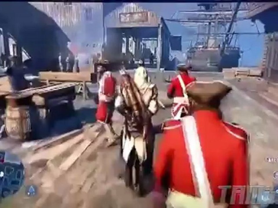 Assassin's Creed 3 - Boston Massacre Oynanış Videosu