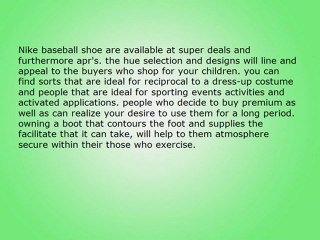 Nike sandales à talons hauts de baseball pour gagner robuste