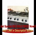BEST PRICE Discovery 36 Slide-in Gas Rangetop With Continuous Grates Illumina Burner Controls 6 Sealed Burners and Stainless Steel Finish with Chrome Trim Natural