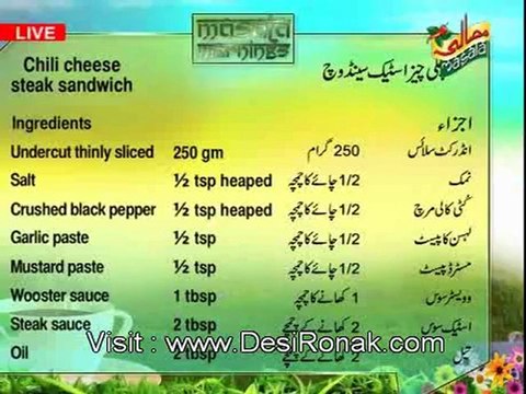 Masala Morning by Hum tv - 14th September 2012 part 2