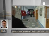 Voting rights in local and European elections