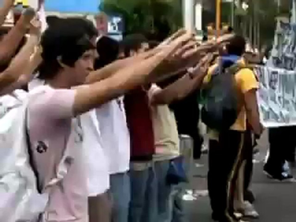 Protesta estudiantil en Venezuela