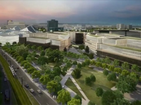 Le futur siège du ministère de la défense à Balard