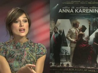 Keira Knightley Interview -- Anna Karenina