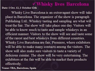 TRADE FAIRS IN BARCELONA