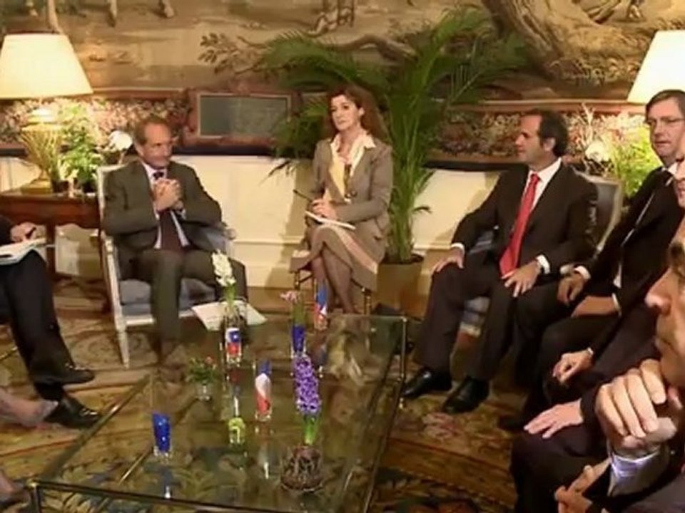 Gérard Longuet rencontre son homologue chilien