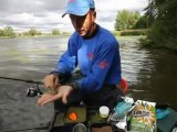 Fishing for big bream on the quivertip and feeder tackle