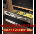 SPECIAL DISCOUNT 27 Millennia Warming Drawer, in Stainless Steel with Horizontal Black Glass