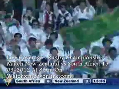 Rugby Match Live New Zealand vs South Africa 15 Sep