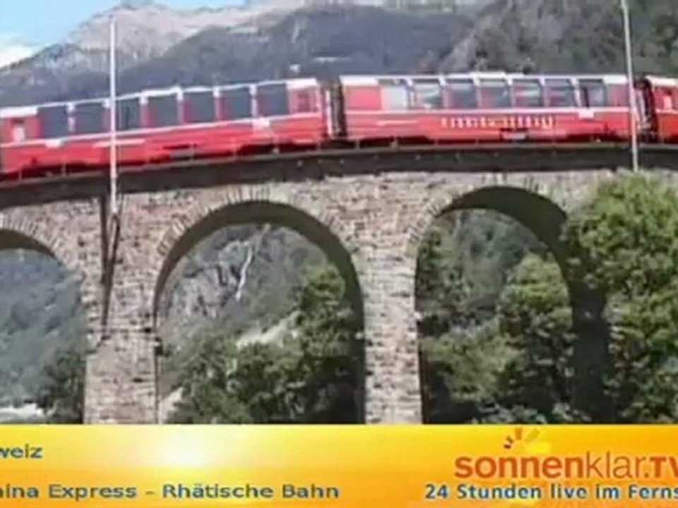 Bernina Express - Rhätische Bahn (Sommer)