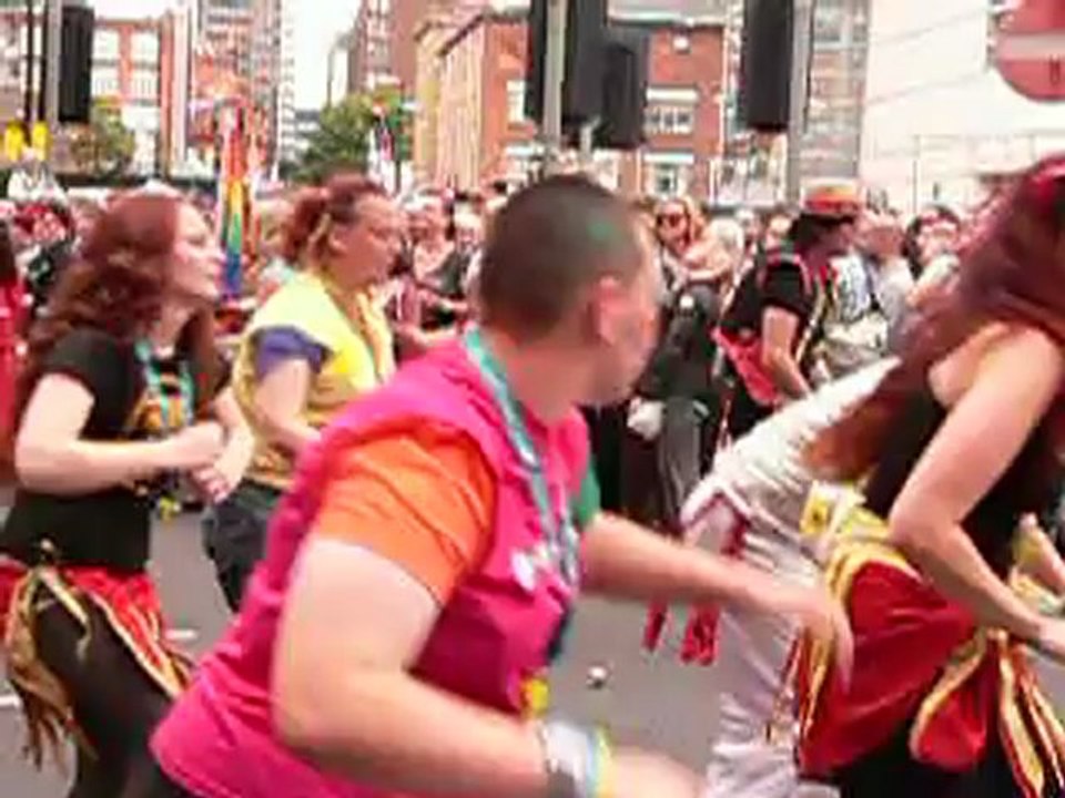 Manchester Gay Pride March Manchester UK