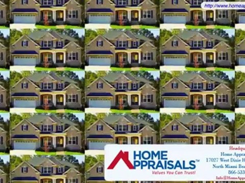 Home Appraisals, Inc., Affordable Home & Commercial Property Appraisals