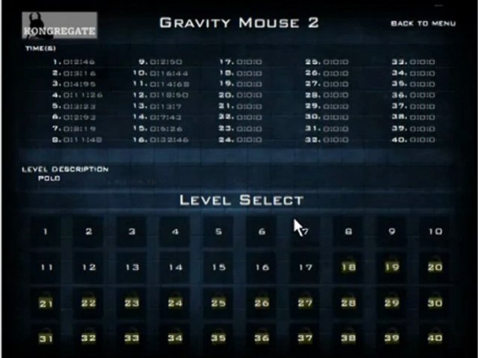 Gravity Mouse 2 Walkthrough - Levels 1-25