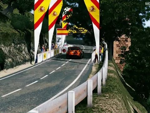 WRC 3 Xbox 360 Demo - Road To Glory - Spain Single Stage Event Replay