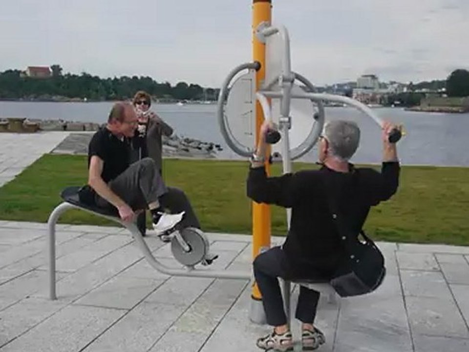 Les Sportifs à Kristiansand Il n'y a pas d'âge pour s'amuser   !!!!