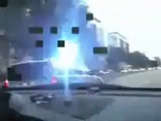 Car chase in Malmö (Sweden) 2006
