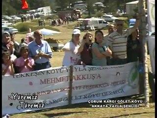 下载视频: Yöremiz Töremiz - Çorum Kargı Gölet Köyü Akkaya Yayla Şenliği 1.Bölüm