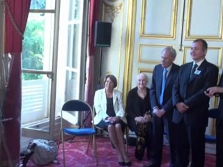 Remise de l'Ordre National du Mérite au Pr. Lester Packer