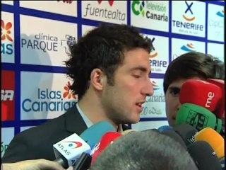 Higuaín: "Estoy muy contento"