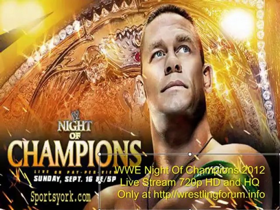 WWE Night of Champions 2012 Promo [HQ]