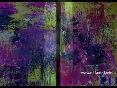 Tableaux décoratifs modernes conçus par Mélanie Krebs