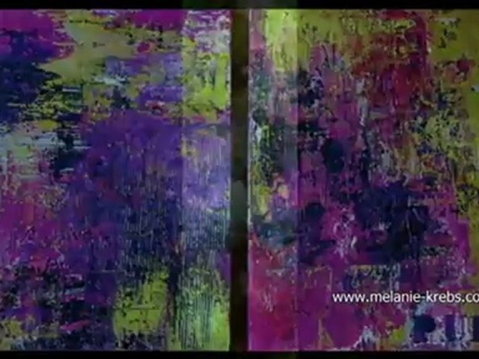 Tableaux décoratifs modernes conçus par Mélanie Krebs