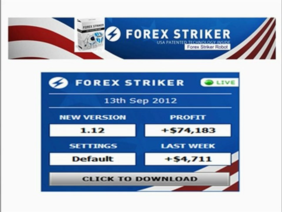 Forex Striker EA OFFER - Get 60% Offer