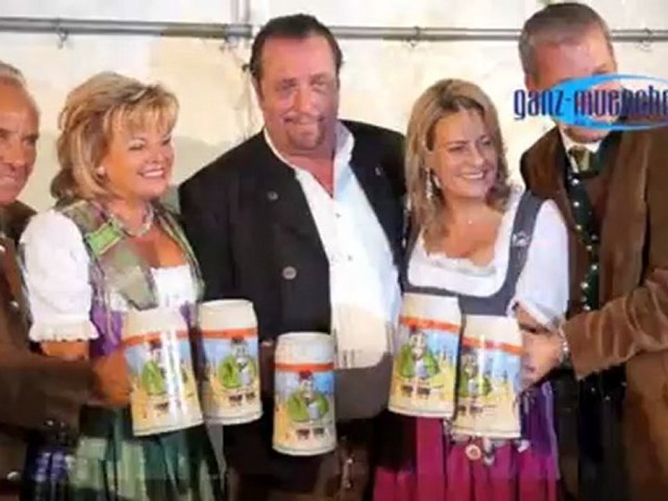 Andreas giebel gestaltete den hofbräu-zeltkrug 2012 - vorstellung am 14.09.2012