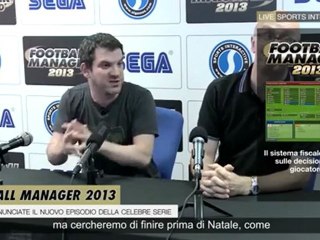 Football Manager 2013 Annuncio