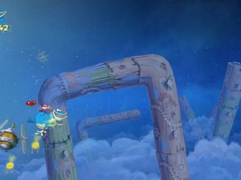 DECOUVERTE TOTALE-rayman origins-partie 2