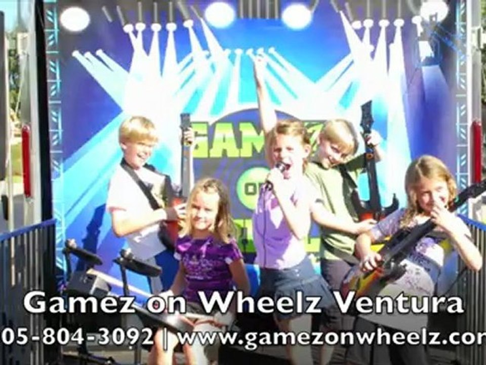 Gamez on Wheelz Ventura CA Birthday Party Rental Service Company - 805-804-3092