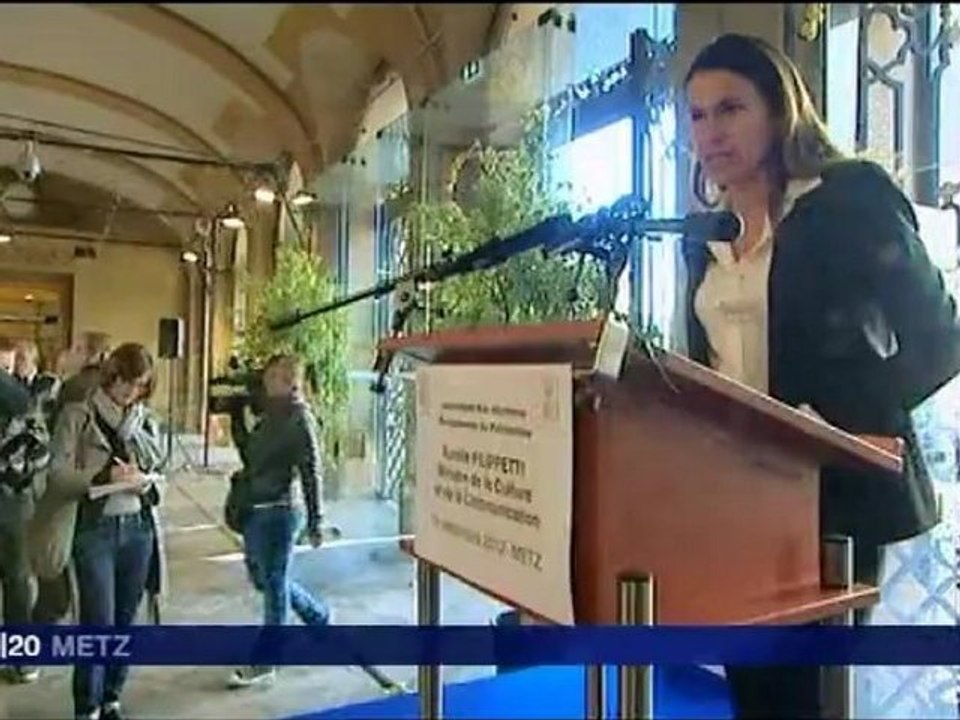 Aurélie FILIPPETI PARLE DE ARCELORMITTAL ET CONFIRME LE COMBAT DE MONTEBOURG