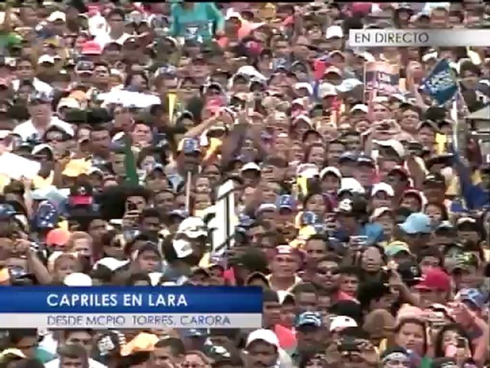 Capriles: Hay un solo camino y ese camino tiene puesta la mirada en el futuro