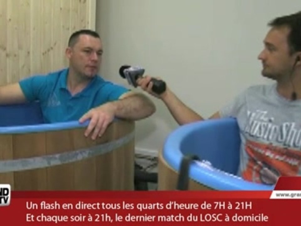 Stab - Vélodrome de Roubaix : Les bains de cryothérapie