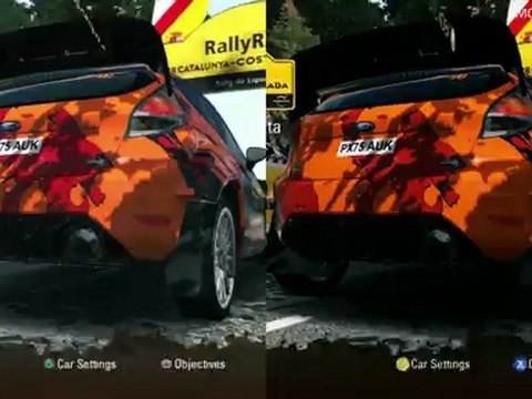 WRC 3 Demo - PS3 vs Xbox 360 - Graphics Comparison