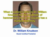 DR. WILLIAM KNUDSON DISCUSSES FOOT PROBLEMS