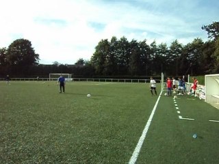 Entrainement U15 10 SEPTEMBRE 2012  avec Camille faisant le pitre!