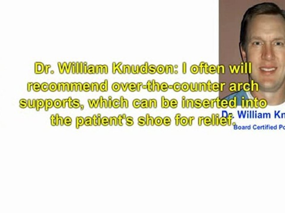 Dr. William Knudson Explains the Causes of Flat Feet