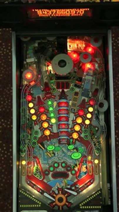 ATTACK FROM MARS Pinball Machine (Midway 1995) - PAPA Video Tutorial