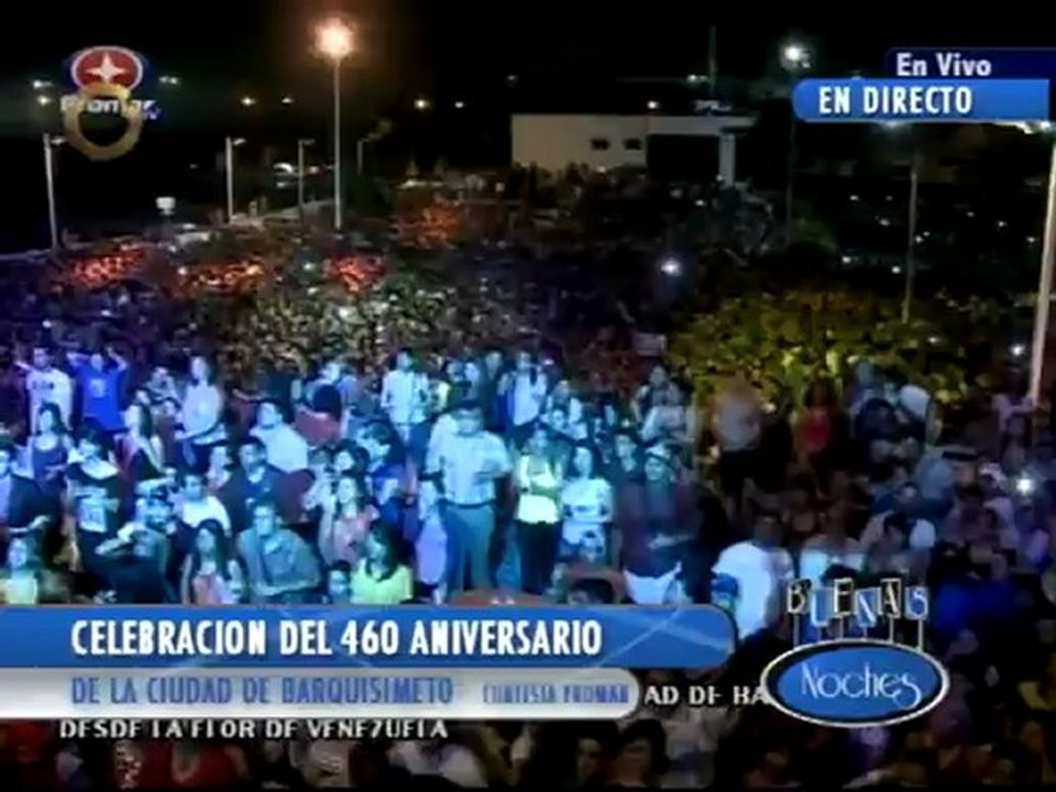 Capriles Radonski cantó cumpleaños a Barquisimeto