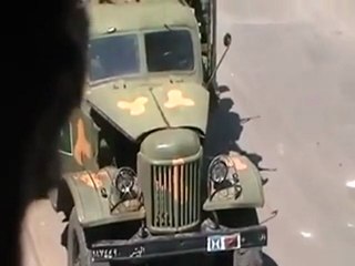Syrian Army Zil 157 Truck - 14 September 2012